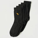 Kit 5 Pares de Meias Black