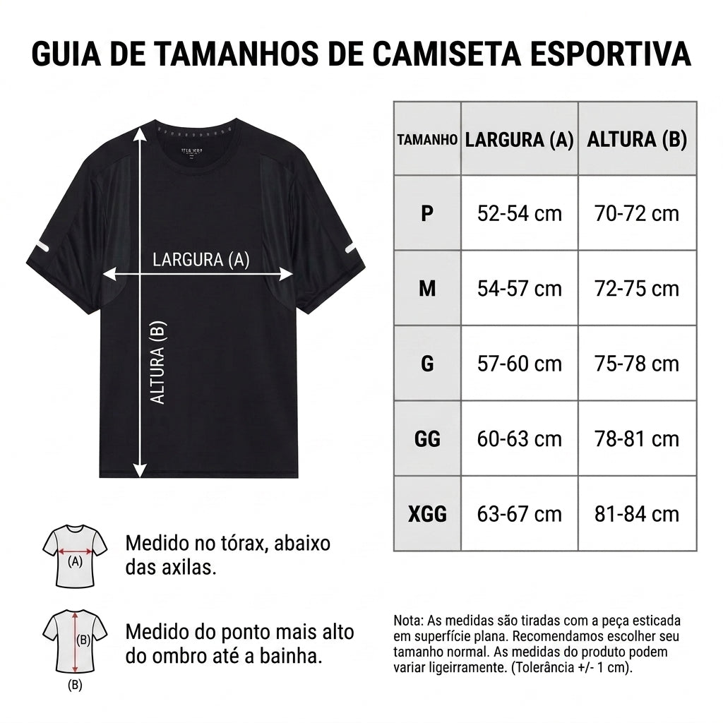 Tabela de Medidas