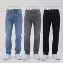 Kit 3 Calças Jeans Masculina Skinny Corte Tradicional + Brinde Exclusivo